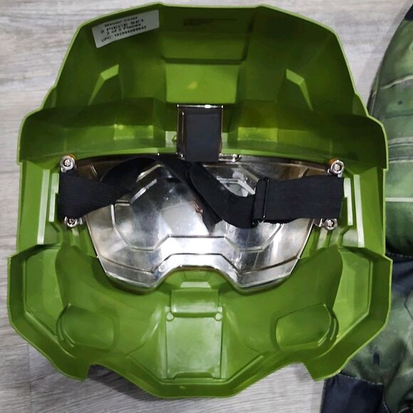 Halo Master Chief Infinite Deluxe Exclusive Halloween Costume 2 Piece Set Szs M - Picture 3 of 6